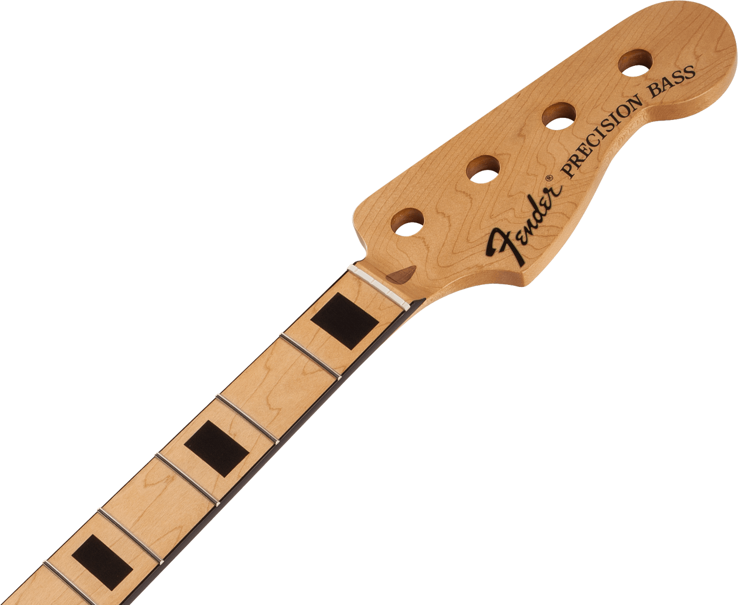 Classic Series 70's Precision Bass® Neck, 20 Medium Jumbo Frets, Block Inlay - Maple