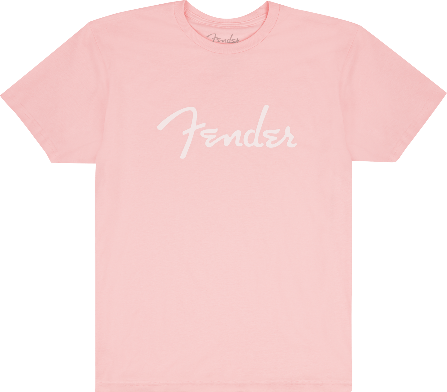 Fender® Spaghetti Logo T-Shirt, Shell Pink