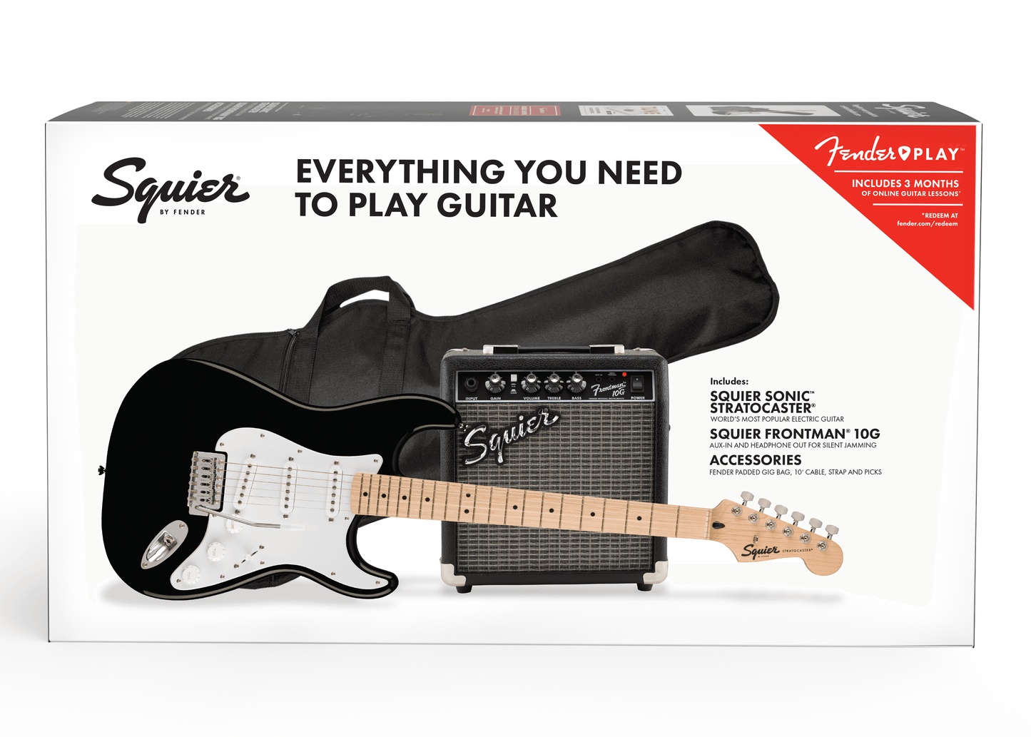 Squier Sonic® Stratocaster® Pack