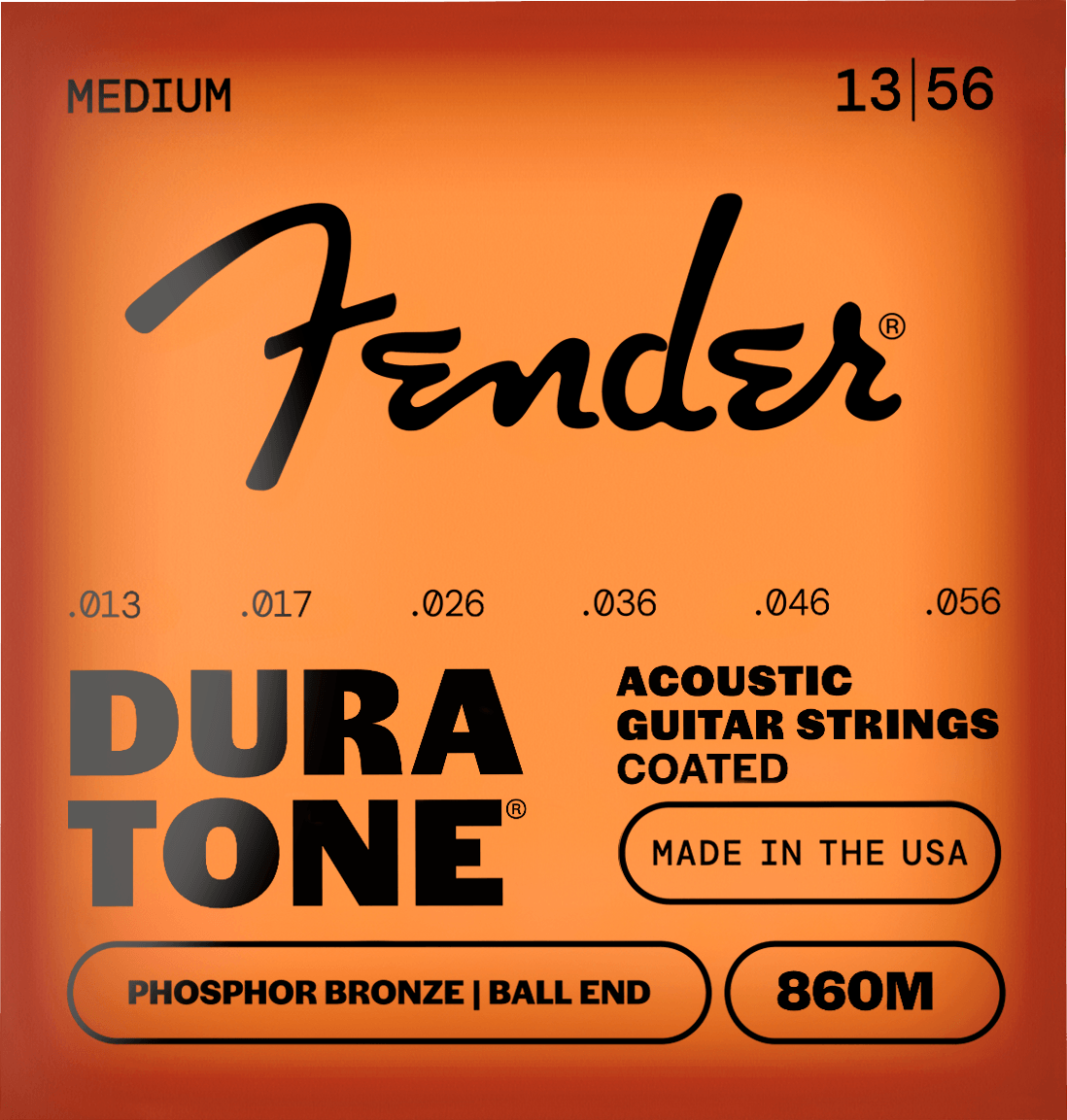 Dura-Tone® 860 Coated Phosphor Bronze Acoustic Guitar Strings