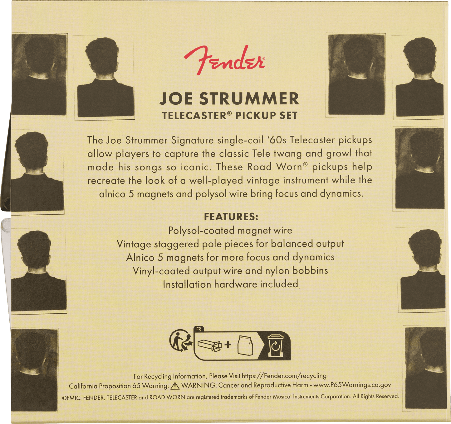 Joe Strummer Signature Telecaster® Pickup Set