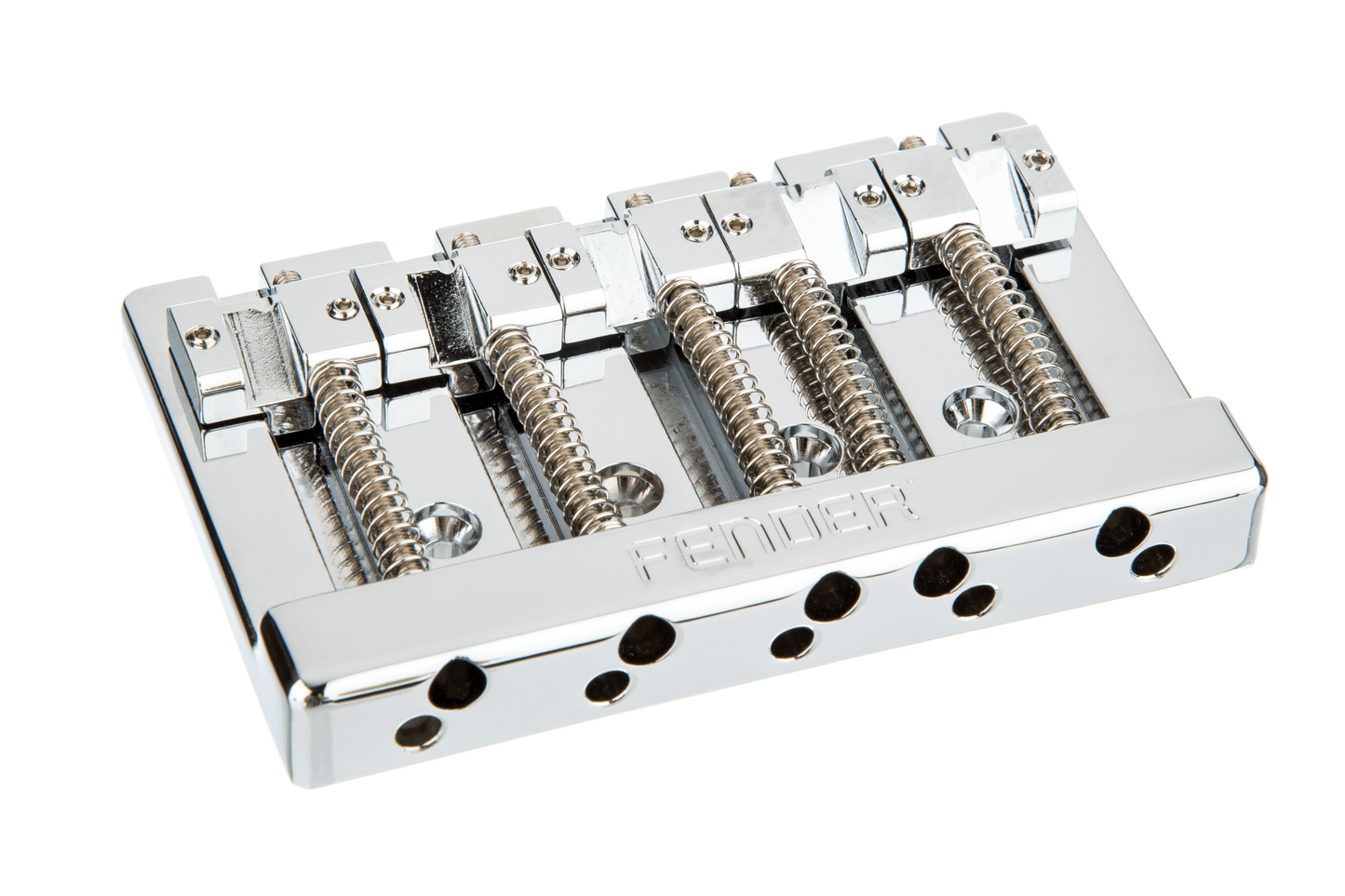 Fender® HiMass™ 5-String Bass Wide Bridge Assembly With Zinc Saddles