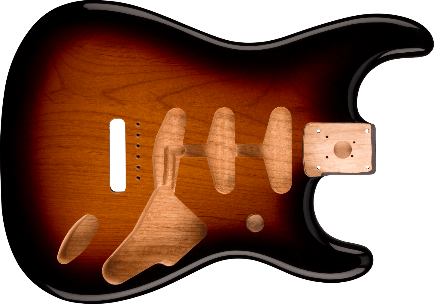 Classic Series 60's Stratocaster® SSS Alder Body Vintage Bridge Mount - 3-Color Sunburst