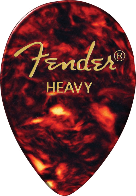 Classic Celluloid Picks, 358 Shape - 12 Pack