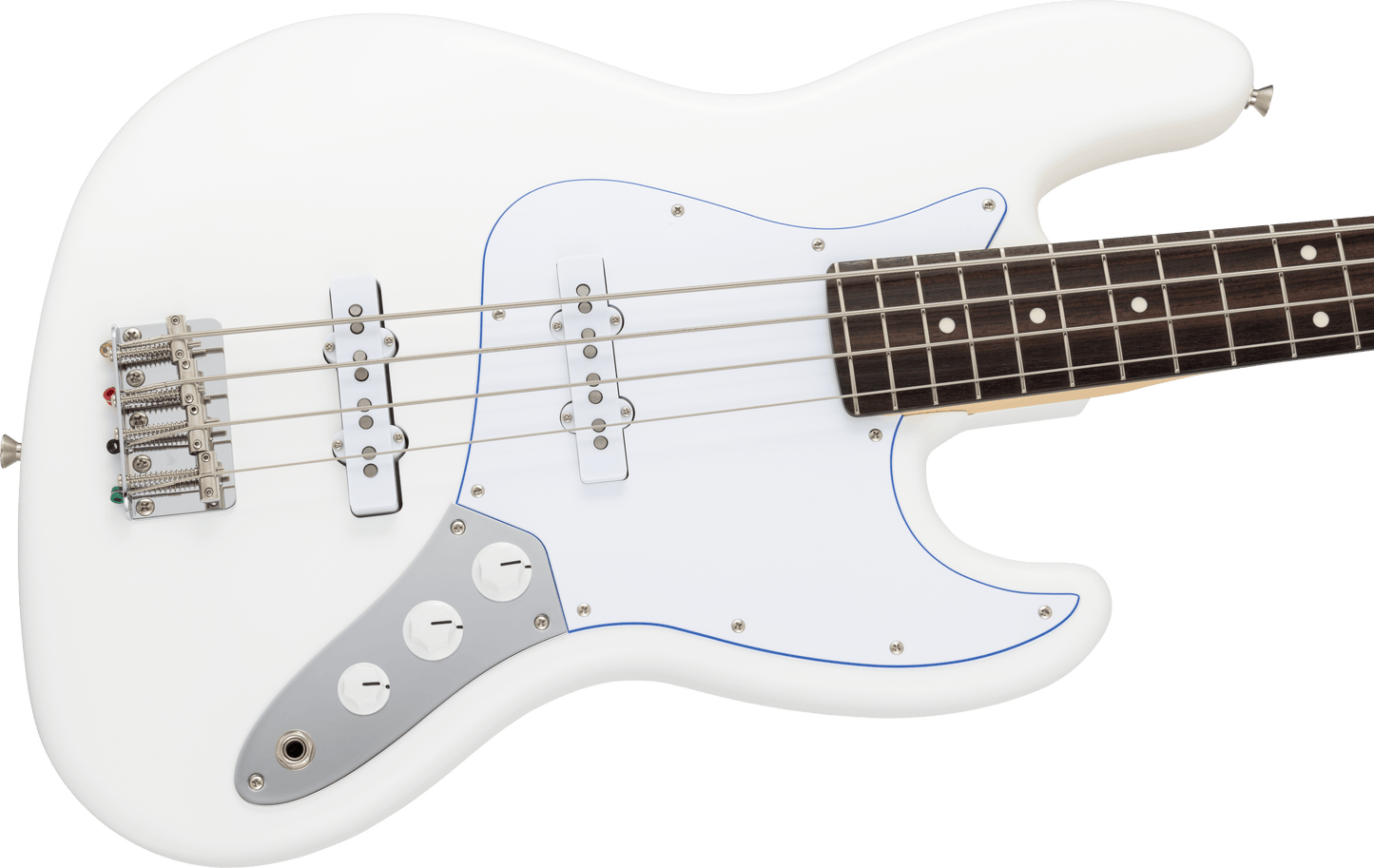 Made in Japan Limited Hybrid II Jazz Bass®, Blanc