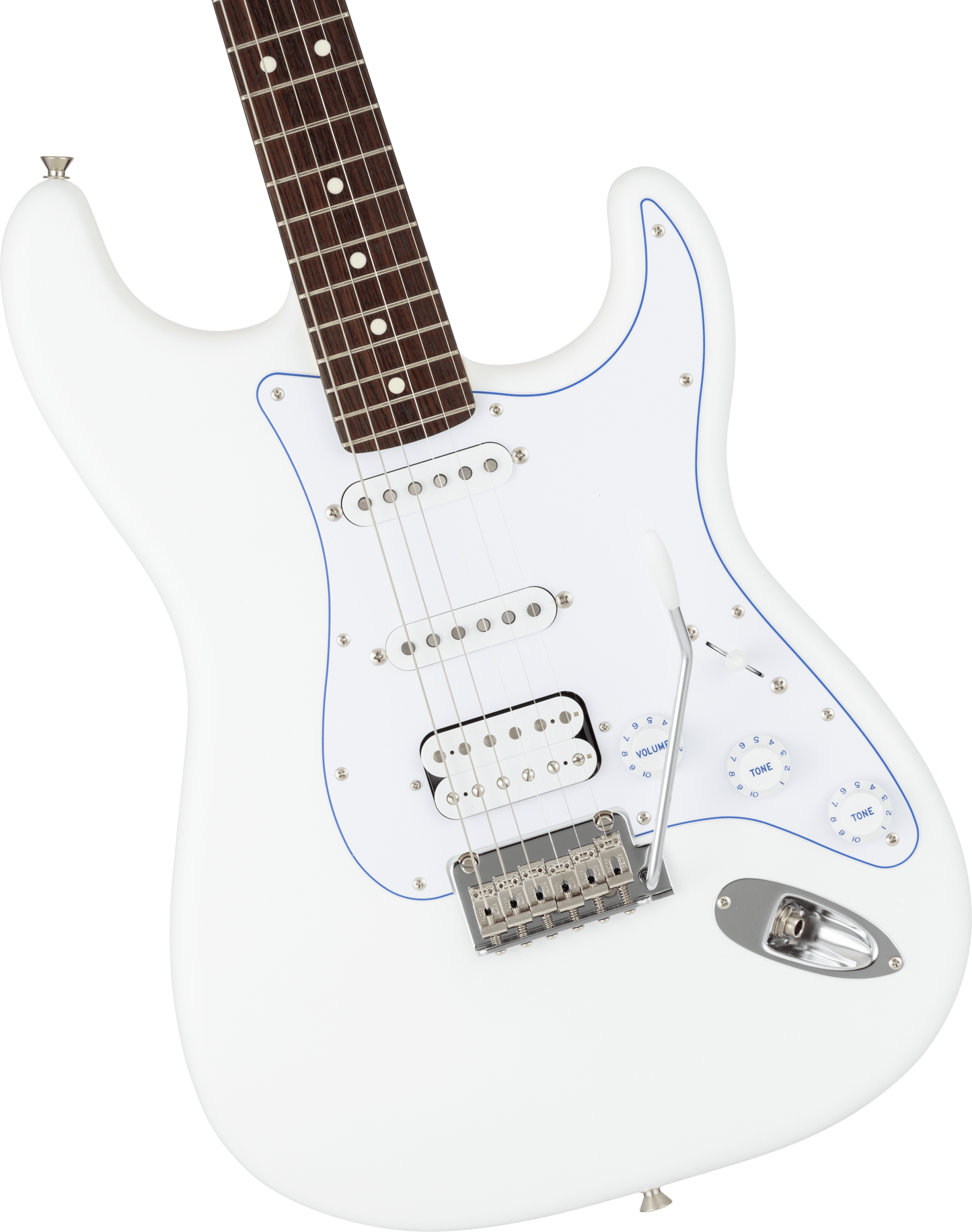 Made in Japan Limited Hybrid II Stratocaster® HSS, Blanc