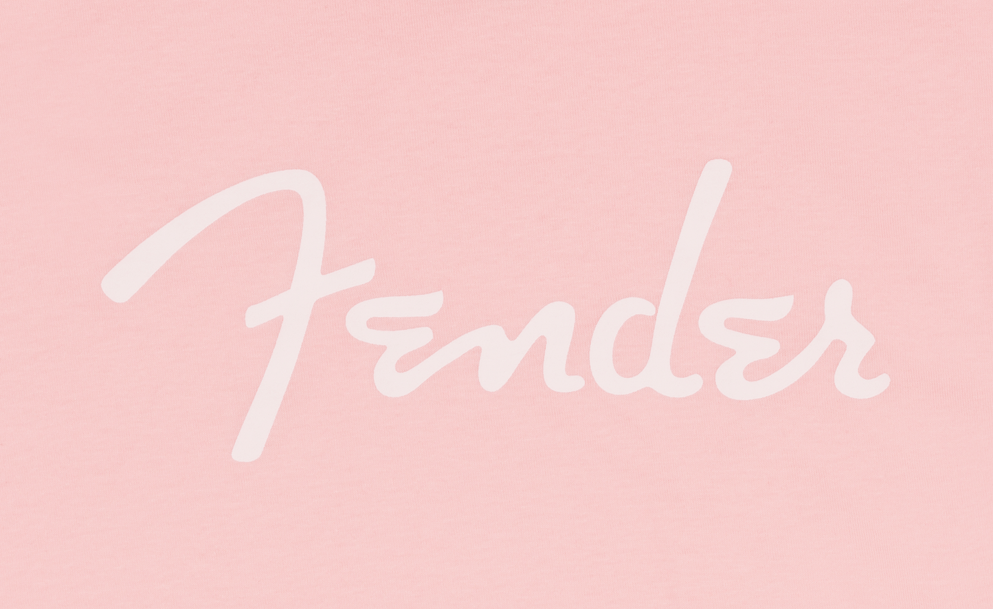 Fender® Spaghetti Logo T-Shirt, Shell Pink