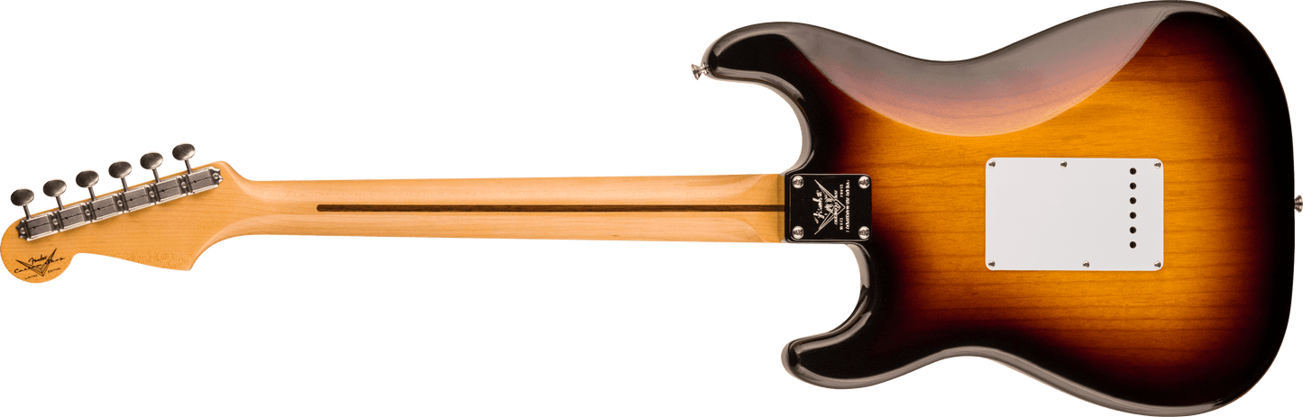 Limited Edition 70th Anniversary 1954 Stratocaster® DLX Closet Classic, 1-Piece Quartersawn Maple Neck Fingerboard, Wide-Fade 2-Color Sunburst